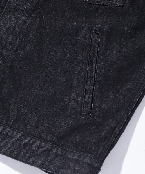 XLARGE(エクストララージ)の「EMB DENIM JACKET(ブルゾン・メンズ・ライトインディゴブルー/インディゴブルー/ブラック・L/M/S/XL)」の11枚目の写真
