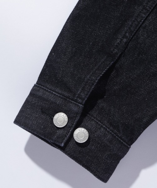 XLARGE(エクストララージ)の「EMB DENIM JACKET(ブルゾン・メンズ・ライトインディゴブルー/インディゴブルー/ブラック・L/M/S/XL)」の13枚目の写真