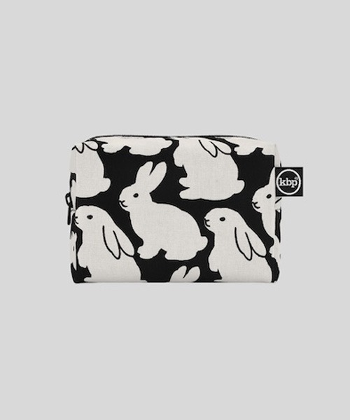 Little Black Bunnies Box Pouch_S（ポーチ）｜kittybunnypony（キティ