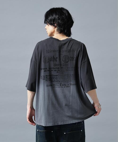 DANKE SCHON（ダンケシェーン）の「DankeSchon/ダンケシェーン/GRADATION RHINESTONE M（Tシャツ/カットソー・レディース・ブラウン/ブラック・M/L）」の3枚目の写真