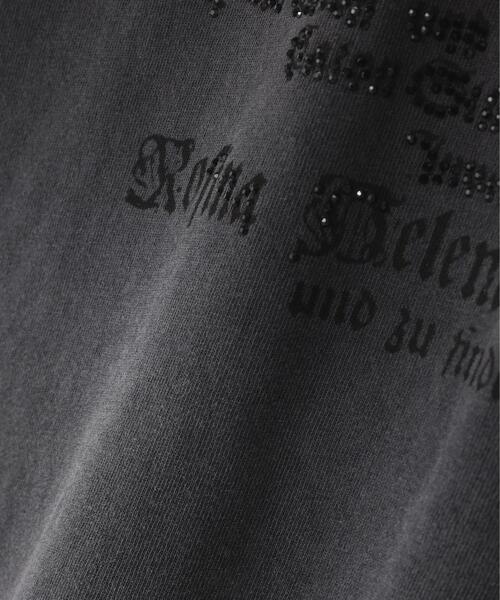 DANKE SCHON（ダンケシェーン）の「DankeSchon/ダンケシェーン/GRADATION RHINESTONE M（Tシャツ/カットソー・レディース・ブラウン/ブラック・M/L）」の8枚目の写真