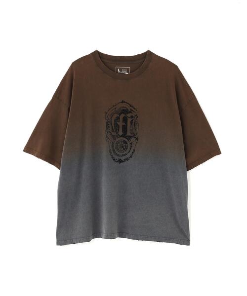 DANKE SCHON（ダンケシェーン）の「DankeSchon/ダンケシェーン/GRADATION RHINESTONE M（Tシャツ/カットソー・レディース・ブラウン/ブラック・M/L）」の12枚目の写真