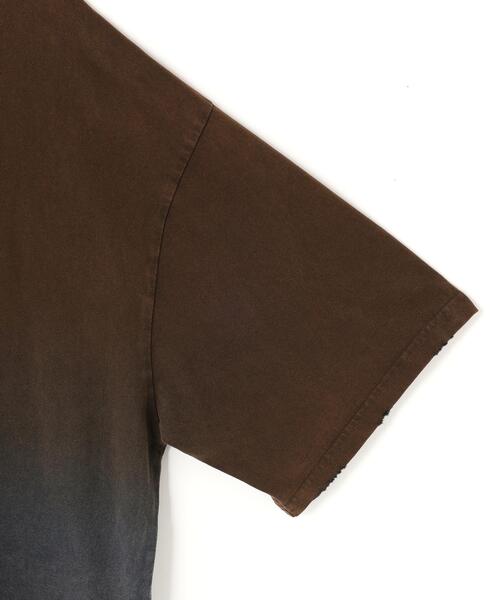 DANKE SCHON（ダンケシェーン）の「DankeSchon/ダンケシェーン/GRADATION RHINESTONE M（Tシャツ/カットソー・レディース・ブラウン/ブラック・M/L）」の15枚目の写真