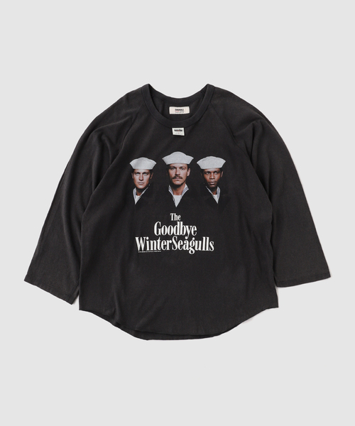 DAIRIKU(ダイリク)の「DAIRIKU / ダイリク "The Winter Seaguls" Tour Raglan(Tシャツ/カットソー・メンズ・ブラック・MEDIUM/LARGE)」の6枚目の写真