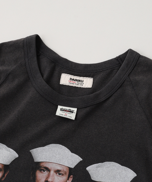 DAIRIKU(ダイリク)の「DAIRIKU / ダイリク "The Winter Seaguls" Tour Raglan(Tシャツ/カットソー・メンズ・ブラック・MEDIUM/LARGE)」の8枚目の写真
