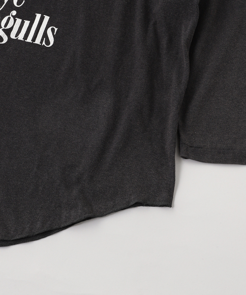DAIRIKU(ダイリク)の「DAIRIKU / ダイリク "The Winter Seaguls" Tour Raglan(Tシャツ/カットソー・メンズ・ブラック・MEDIUM/LARGE)」の9枚目の写真