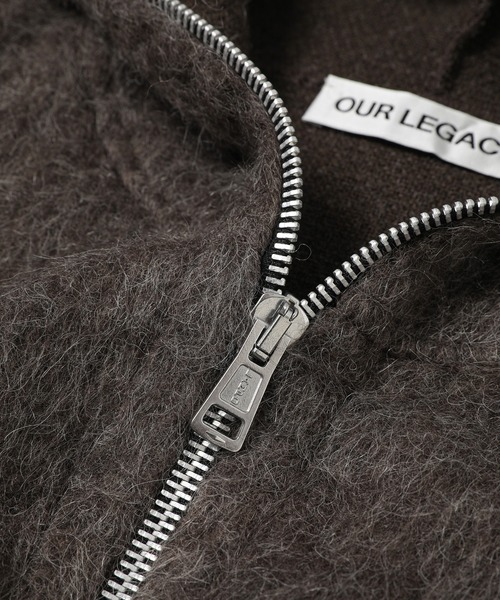Our Legacy(アワーレガシー)の「OUR LEGACY FULL ZIP HOOD(パーカー・メンズ・グレー・44/46)」の4枚目の写真