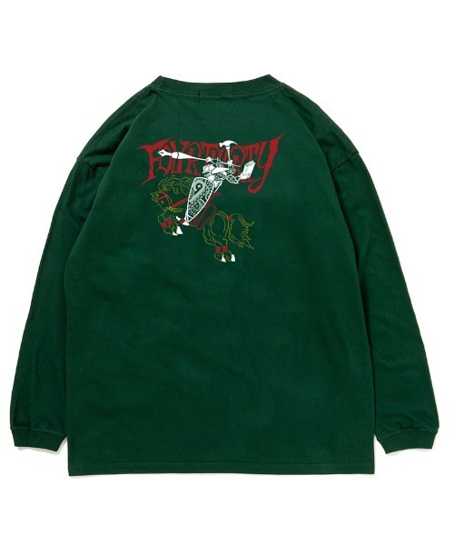 430(フォーサーティ)の「mlt5798-TF ZEPPELIN L-S TEE ロングスリーブTシャツ(26-199)(Tシャツ/カットソー・メンズ・ブラック/ホワイト/アッシュ/ネイビー/スミクロ/グリーン・1/2/3/0)」の5枚目の写真