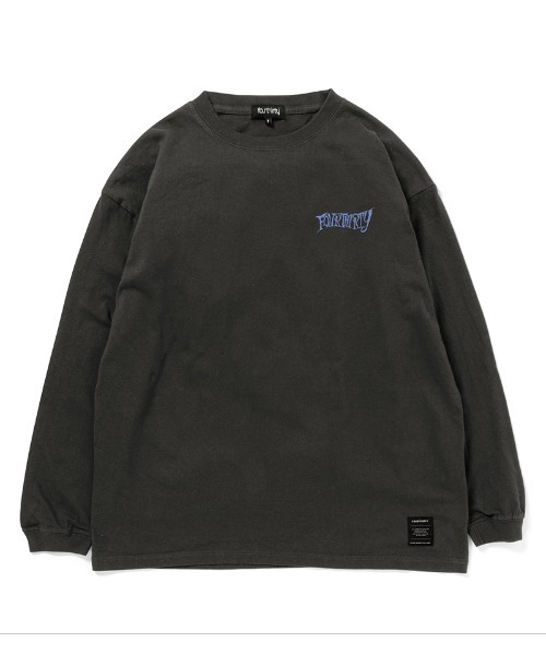 430(フォーサーティ)の「mlt5798-TF ZEPPELIN L-S TEE ロングスリーブTシャツ(26-199)(Tシャツ/カットソー・メンズ・ブラック/ホワイト/アッシュ/ネイビー/スミクロ/グリーン・1/2/3/0)」の10枚目の写真
