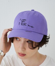 Rouge vif（ルージュヴィフ）の「【LY / エルワイ】レター刺繍キャップ Letter cap（キャップ）」