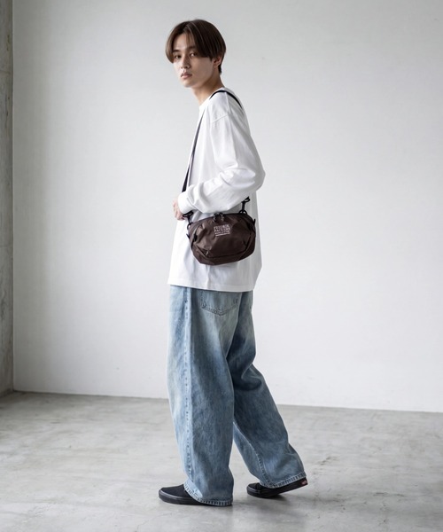 FREDRIK PACKERS(フレドリックパッカーズ)の「【FREDRIK PACKERS/フレドリックパッカーズ】QUEST SHOULDER / クエスト ショルダー(ショルダーバッグ・レディース・ブラック/ブラウン・FREE)」の4枚目の写真