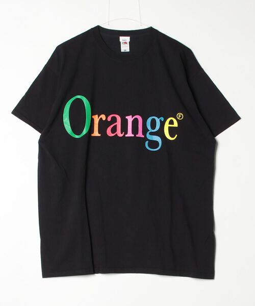 byeA.(バイエー)の「bye A/バイエー/NOT APPLE TEE ORANGE(Tシャツ/カットソー・メンズ・ブラック・L/XL)」の10枚目の写真