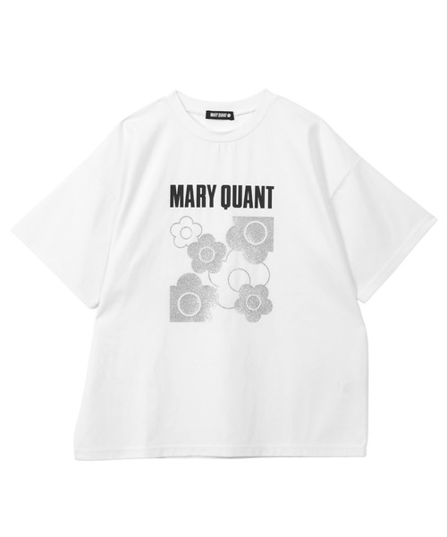 MARY QUANT(マリークワント)の「ラメデイジー Tシャツ(Tシャツ/カットソー・レディース・ブラック/ホワイト/ピンク・M)」の8枚目の写真