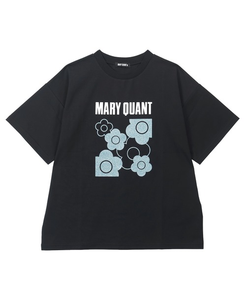 MARY QUANT(マリークワント)の「ラメデイジー Tシャツ(Tシャツ/カットソー・レディース・ブラック/ホワイト/ピンク・M)」の17枚目の写真