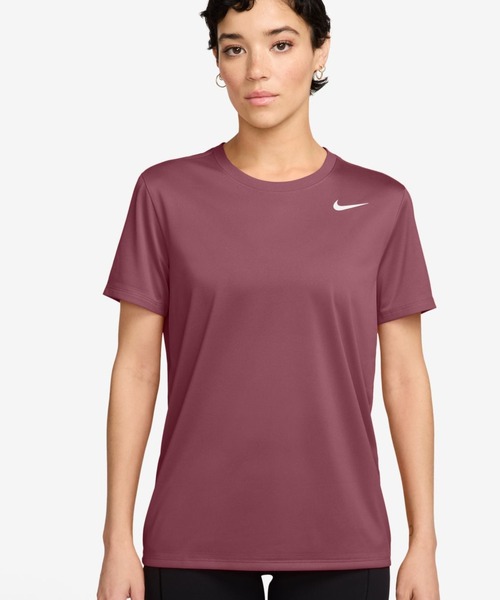 NIKE（ナイキ）の「NIKE ナイキ DF RLGD S/S Tシャツ（Tシャツ/カットソー・レディース・サックスブルー/ピンク・XL/L/M/S）」の2枚目の写真