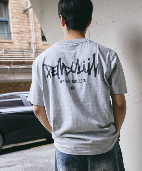 Pendulum(ペンデュラム)の「シグネチャーバックロゴ半袖Tシャツ LR2TU254_MELANGE GREY(Tシャツ/カットソー・メンズ・その他・95/100/105)」の1枚目の写真
