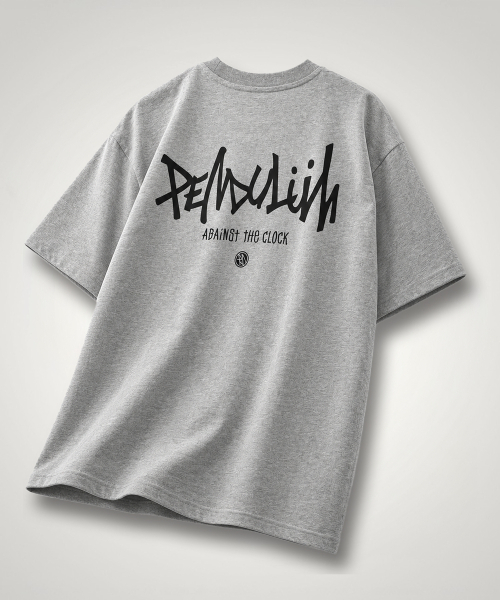 Pendulum(ペンデュラム)の「シグネチャーバックロゴ半袖Tシャツ LR2TU254_MELANGE GREY(Tシャツ/カットソー・メンズ・その他・95/100/105)」の2枚目の写真