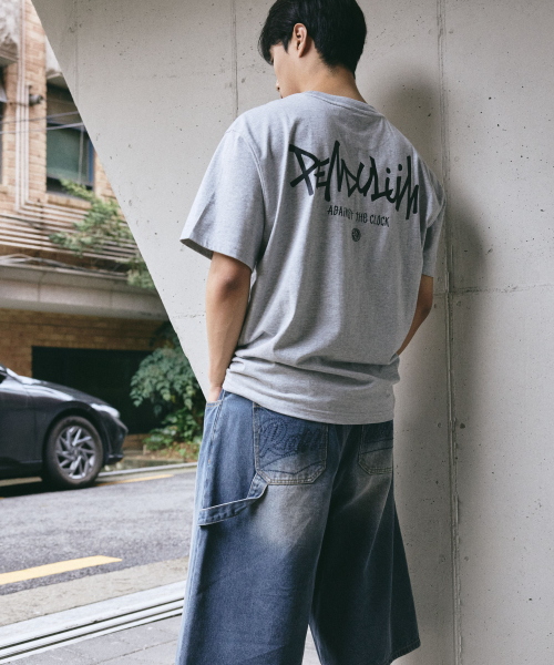 Pendulum(ペンデュラム)の「シグネチャーバックロゴ半袖Tシャツ LR2TU254_MELANGE GREY(Tシャツ/カットソー・メンズ・その他・95/100/105)」の3枚目の写真