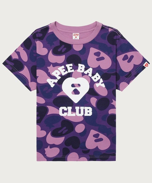APEE BY A BATHING APE(エイピーバイアベイシングエイプ)の「CAMO PRINTED TEE(Tシャツ/カットソー・レディース・ブルー/ピンク/パープル・X-SMALL/SMALL)」の3枚目の写真