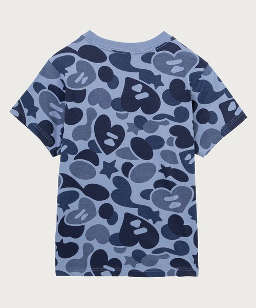 APEE BY A BATHING APE(エイピーバイアベイシングエイプ)の「CAMO PRINTED TEE(Tシャツ/カットソー・レディース・ブルー/ピンク/パープル・X-SMALL/SMALL)」の5枚目の写真