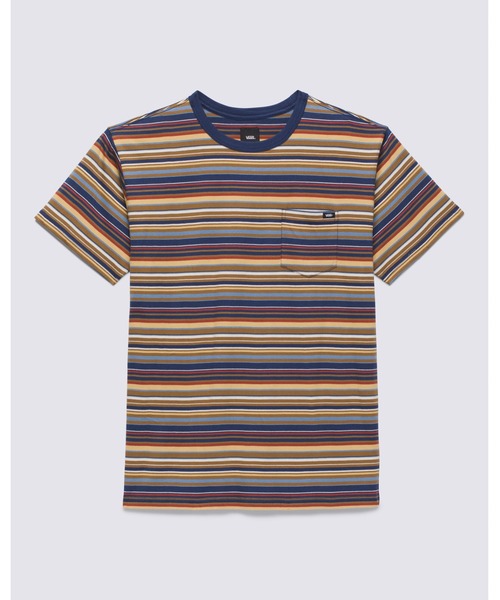 VANS(バンズ)の「CULLEN Tシャツ / CULLEN SS DRESS BLS/COFFEE LIQ VN000G3SCZH1(Tシャツ/カットソー・メンズ・マルチ・SMALL)」の1枚目の写真