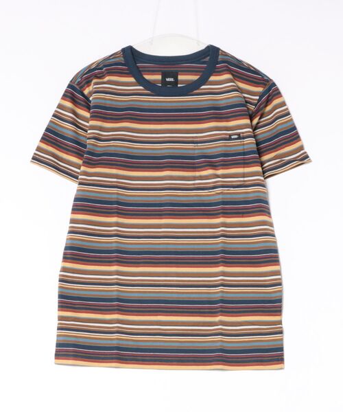 VANS(バンズ)の「CULLEN Tシャツ / CULLEN SS DRESS BLS/COFFEE LIQ VN000G3SCZH1(Tシャツ/カットソー・メンズ・マルチ・SMALL)」の2枚目の写真
