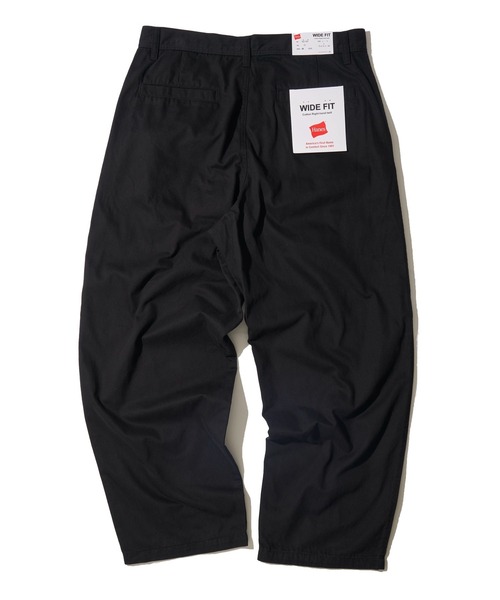 HANES(ヘインズ)の「【HANES/ヘインズ】WIDE FIT CHINO PANTS / ワイドフィット チノパンツ(チノパンツ・メンズ・ベージュ/グレー/ブラック/カーキ・SMALL/MEDIUM/LARGE/X-LARGE)」の5枚目の写真