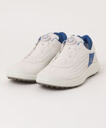 ECCO GOLF CORE メンズ 本革 スパイクレスゴルフシューズ 防水