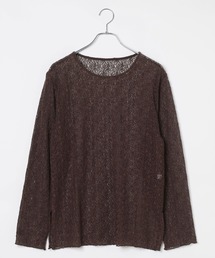 LEPSIM | シアーネップオーバー長袖プルオーバー　1044803(Tシャツ/カットソー)