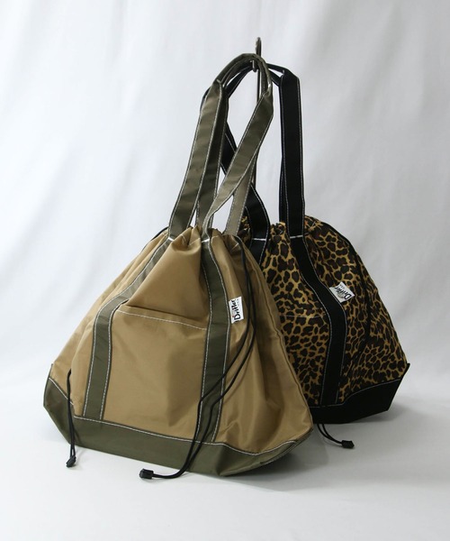 Gready Brilliant(グレディブリリアン)の「Drifter TOTE L(トートバッグ・レディース・ベージュ/レオパード・FREE)」の1枚目の写真