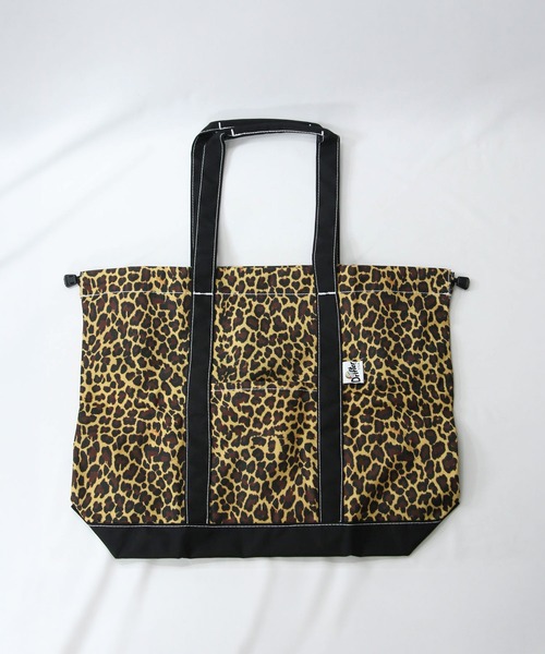 Gready Brilliant(グレディブリリアン)の「Drifter TOTE L(トートバッグ・レディース・ベージュ/レオパード・FREE)」の2枚目の写真