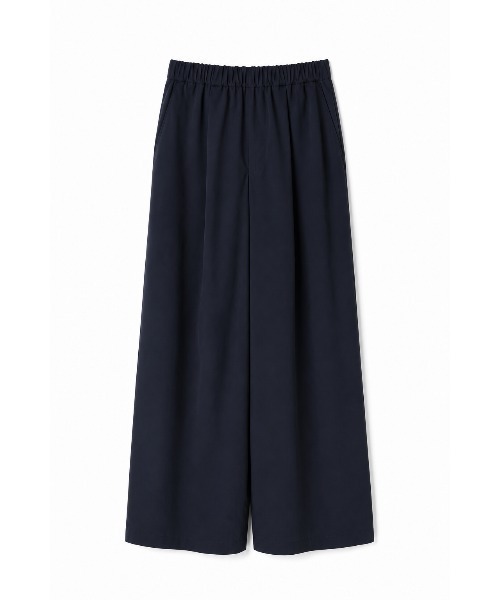 nagonstans(ナゴンスタンス)の「wide pants(スラックス・レディース・ダークネイビー・MEDIUM/SMALL)」の1枚目の写真