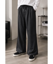 【Bls】 【ZM】【Bling Leads】ダンボールフェイクスエード ワイドパンツ
