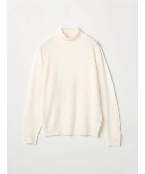 HARUYAMA（ハルヤマ）の「【ハンドウォッシャブル】タートルネックネック　ベーシックニット 秋冬 【Smart Pick！】（ニット/セーター・メンズ・オフホワイト/ベージュ/ブラウン/ブラック/チャコールグレー/ネイビー・L/S/LL/M/3L）」の7枚目の写真