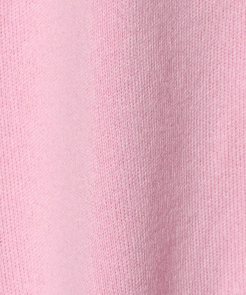 BEAUTY&YOUTH UNITED ARROWS(ビューティーアンドユースユナイテッドアローズ)の「コットンウール スムース クルーネック カーディガン ウォッシャブル(カーディガン/ボレロ・レディース・ピンク/オフホワイト/ダークグレー・FREE)」の5枚目の写真