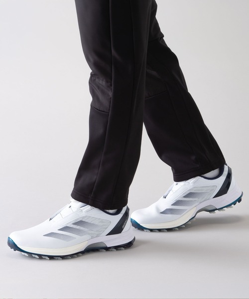 SOLUNIA(ソルニア)の「【adidas】アディゼロゼットジーローボア(スニーカー・メンズ・ブラック/ホワイト・25/24.5/27.5/27/26.5/26/25.5)」の4枚目の写真