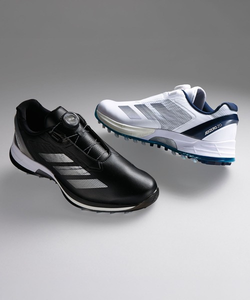 SOLUNIA(ソルニア)の「【adidas】アディゼロゼットジーローボア(スニーカー・メンズ・ブラック/ホワイト・25/24.5/27.5/27/26.5/26/25.5)」の3枚目の写真