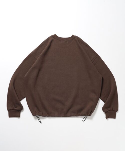 FFEIN(フェイン)の「【FFEIN(フェイン)】ヘビーウエイト3段ロゴ刺繍ドローコードスウェット / ショートスウェット ドロー コード 裏起毛 ロゴ刺繍 レディース(スウェット・レディース・ホワイト/ブラック/グレー/ブラウン/ダークネイビー・FREE)」の19枚目の写真