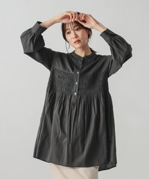 GLOBAL WORK（グローバルワーク）の「シャーリングシャツチュニック/ 1063248（チュニック）」
