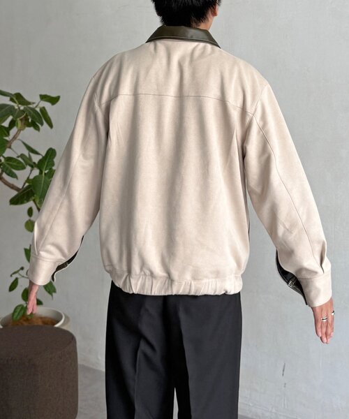 CPCM(シーピーシーエム)の「フェイクスエードバルーンブルゾン(ブルゾン・レディース・ブラウン/アイボリー・LARGE/MEDIUM)」の8枚目の写真