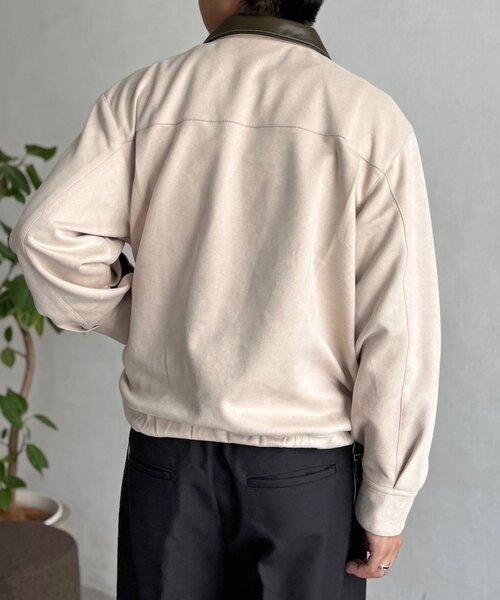 CPCM(シーピーシーエム)の「フェイクスエードバルーンブルゾン(ブルゾン・レディース・ブラウン/アイボリー・LARGE/MEDIUM)」の10枚目の写真