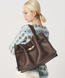 <VIOLAd’ORO>TRERO レザー トートバッグ L