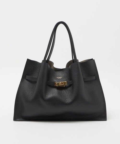 【ユナイテッドアローズ】ワイドベーシック トートバッグ 極美品 黒 A4収納可 BEAUTY&YOUTH UNITED ARROWS｜ビューティーアンドユースユナイテッド