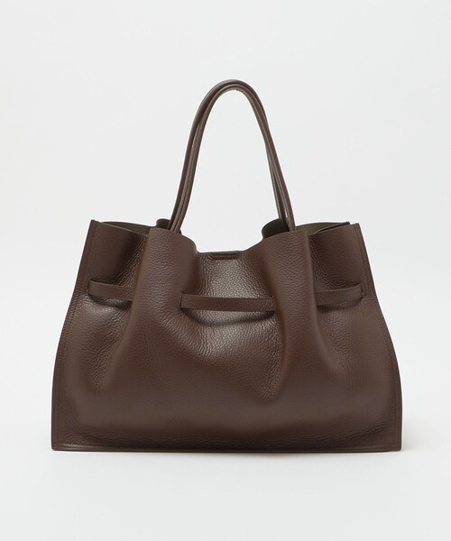 VIOLAd'ORO(ヴィオラドーロ)の「<VIOLAd’ORO>TRERO レザー トートバッグ L(トートバッグ・レディース・ブラック/ダークブラウン・FREE)」の8枚目の写真