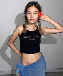 Quarantine sleeveless - Black