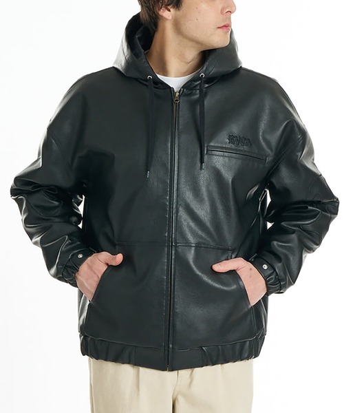 RVCA(ルーカ)の「RVCA BACK SIDE ARCH OE ACTIVE JACKET(その他アウター・メンズ・ホワイト系2/ブラック・M/L)」の2枚目の写真