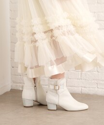 ESPERANZA（エスペランサ）の「折り返しフェイクファーショートブーツ（ブーツ・レディース）」