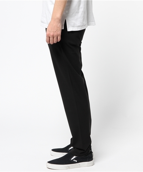 WRAPINKNOT（ラッピンノット）の「ストレッチ ウール テーパード パンツ（スラックス・メンズ・ベージュ/グリーン/ブラック・3/2）」の4枚目の写真