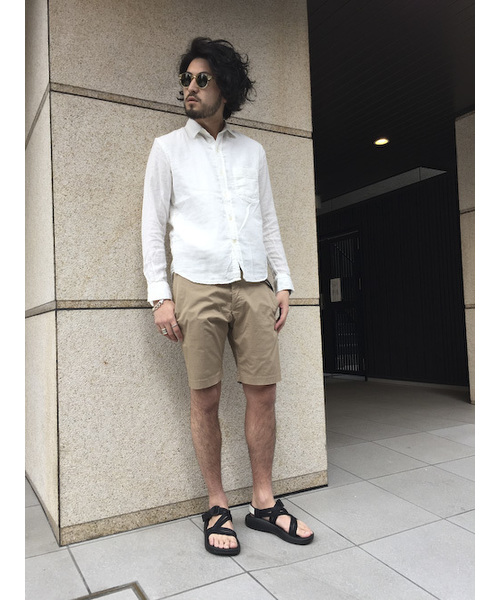 YANUK（ヤヌーク）の「ダブルガーゼ スタンダードシャツ