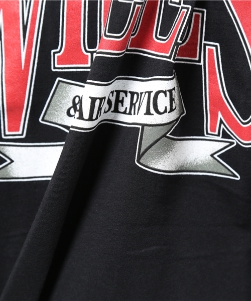 MOUSSY（マウジー）の「WHEELS TSJ（Tシャツ/カットソー・レディース・ブラック/ホワイト/レッド・FREE）」の11枚目の写真